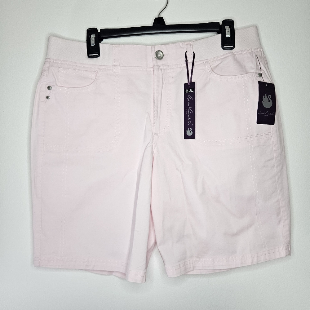 Gloria Vanderbilt Light Pink Shorts Sz 12